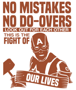 No mistakes. No do-overs