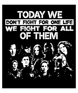 Today we don’t fight for one