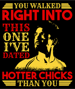 You walked right into