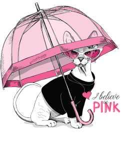 I believe in pink (umbrella)