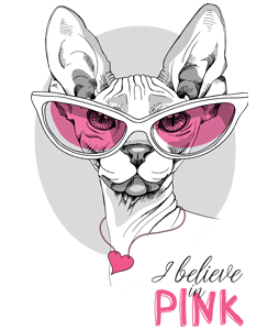 I believe in pink (sunglass)