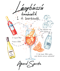 Lánybúcsú-Aperol