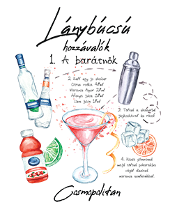 Lánybúcsú-Cosmopolitan