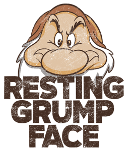 Resting  Grumpy Face