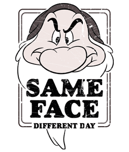 Same face different day