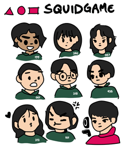Squid game Players