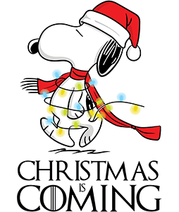 Christmas is coming (Snoopy)