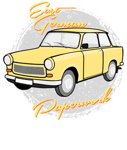 East German Paperwork Trabant
