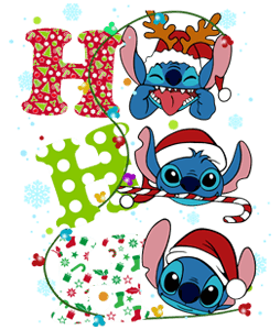 Stitch Ho Ho Ho