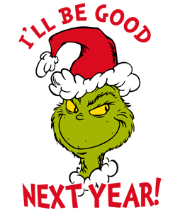I'll be good next year