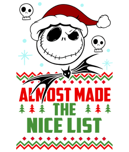 Almost made the nice list