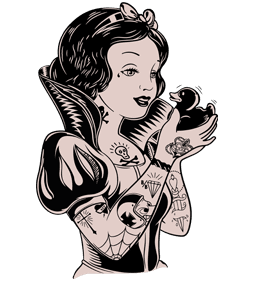 Tetovált hófehérke