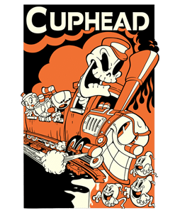 Cuphead Devil train