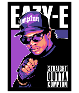 Easy E. Straight Outta Compton