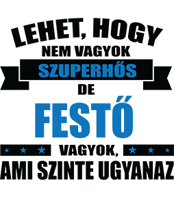Szuperhős festő