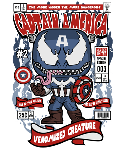 Captain America Venomize
