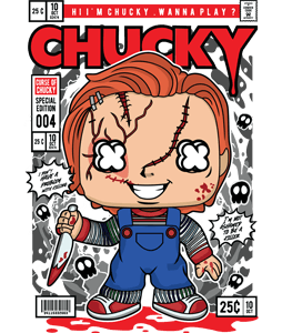Chucky Pop Art