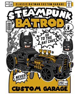 Steampounk Batrod