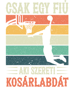 Egy fiú aki szereti a kosárlabdát