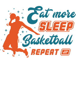 Eat More Sleep Repeat Kosásrlabda