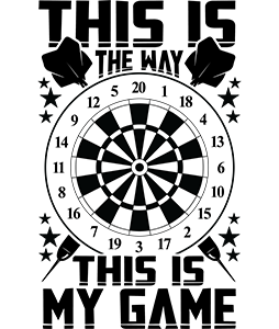 This is my game - darts