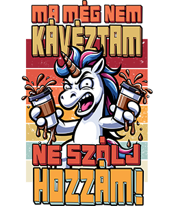 Még nem kávéztam, Ne szólj hozzám