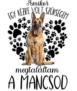 Megtaláltam a mancsod (Belga juhászkutya)