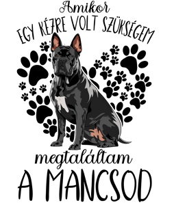 Megtaláltam a mancsod (Cane Corso)