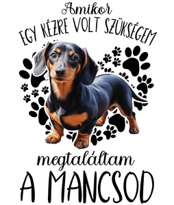 Megtaláltam a mancsod Tacskó