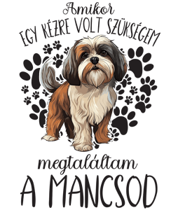 Megtaláltam a mancsod shih tzu