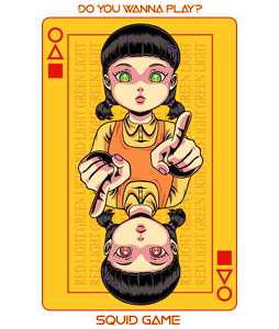 Squid game card