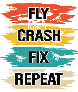 Drón - Fly Crash Fix Repeat
