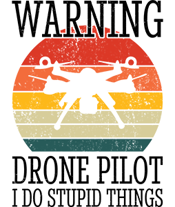 Drón - Warning