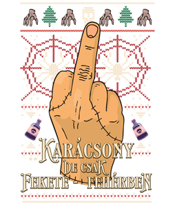 Karácsony de csak fekete fehérben