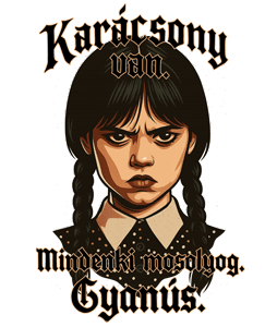 Karácsony van.Mindenki mosolyog, gyanús