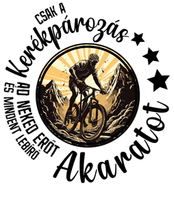 Csak a kerékpár add neked erőt