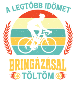 Legtöbb időt bringázással töltöm