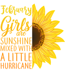 Februar sunshine and hurricane