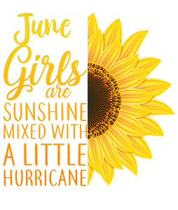 June sunshine and hurricane