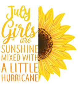 July sunshine and hurricane