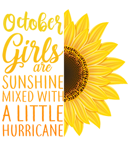 October sunshine and hurricane