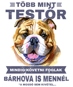 Több mint Testőr Angol Bulldog