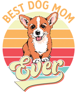 Best Dogmom Retro - Corgi