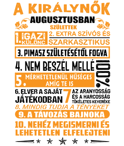 Igazi Különc Kiráynők - Szeptember