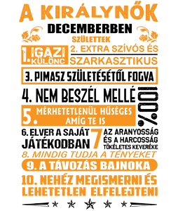 Igazi Különc Kiráynők - December